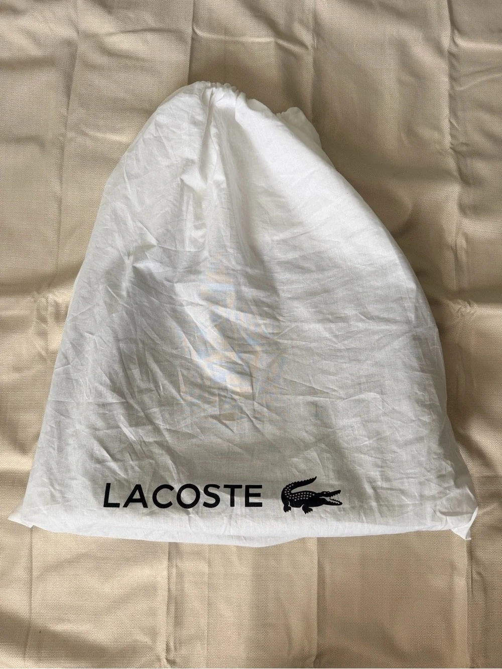 Lacoste Black Men's Messenger Crossbody Bag